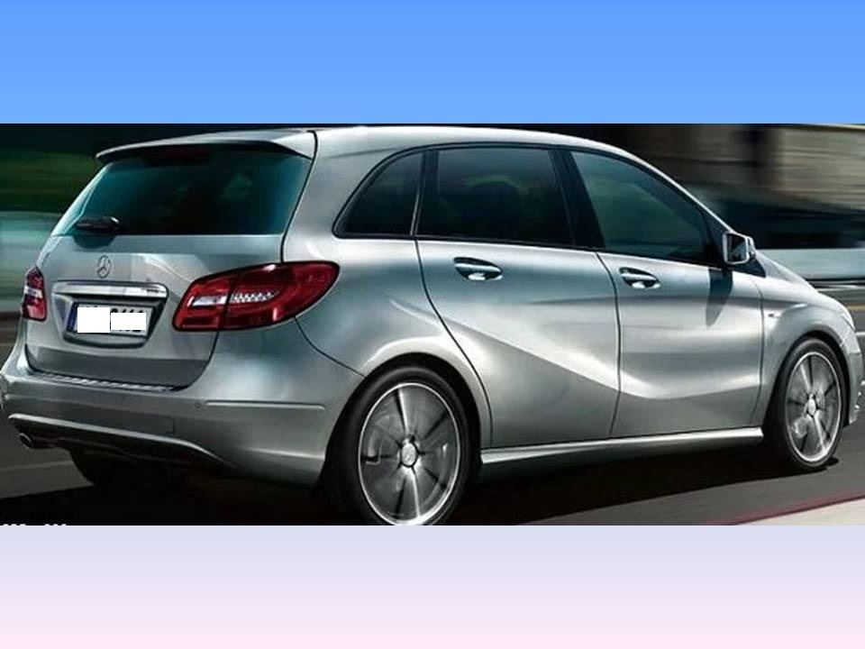 MERCEDES B CLASS  REAR RIGHT