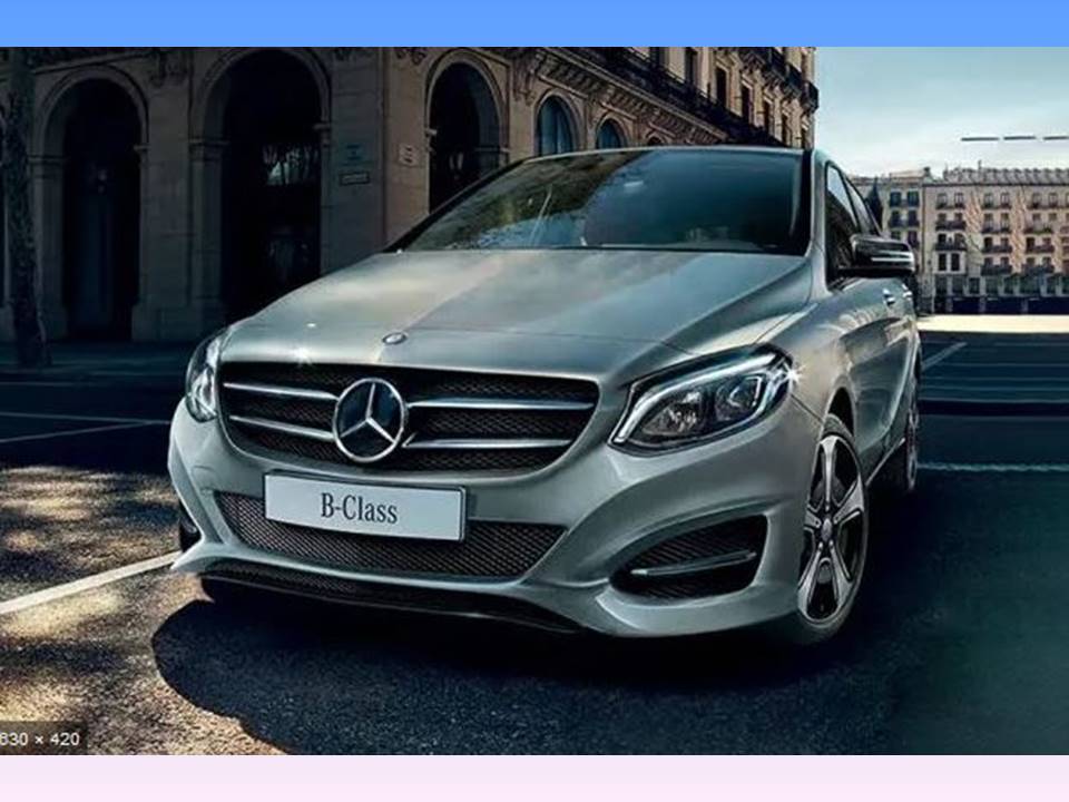 MERCEDES B CLASS DASHBOARD
